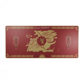 Lexip HBO Game of Thrones - Lannister Edition spēļu peles paliktnis sarkans