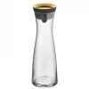 WMF Basic ūdens krūze 1,0 zelta dizains, Dekanters, 1 L, Zelts, Melns, Caurspīdīgs, Stikls, Apaļš, Köhler & Wilms