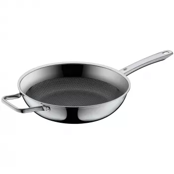 WMF 1756486411 Profi Resist panna 28 cm, melna, nerūsējošs tērauds