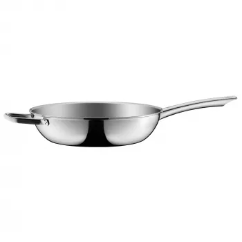 WMF 1756486411 Profi Resist panna 28 cm, melna, nerūsējošs tērauds