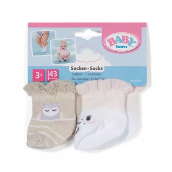 BABY born Zeķes Aita 2 pāri 43cm lelles zeķes