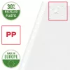 Esselte Plastlomme A4 75my caurspīdīga 100 gab.