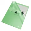 Esselte mape 105my A4 kaste 100 gab., zaļa, PP