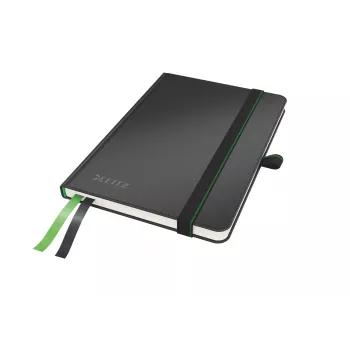 Leitz Notebook Complete A6 Līnijots 96 g 80 lapas, Melns, Cietie vāki