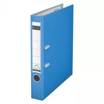 Leitz 180° Lever Arch File plastmasas 50 mm gredzenu mape A4 Zila