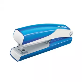 Leitz NeXXt WOW Metāla Mini Skavotājs, 10 lapas, Zils, Balts, P2, Metāls, 80 g/m², 3.5 cm