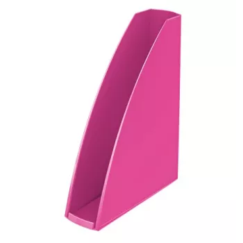 Leitz Magazine file WOW, rozā, plastmasa, A4, 258 mm, 75 mm, 312 mm