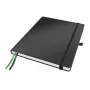 Piezīmju grāmatiņa Leitz Complete iPad izmēram, līnijota, 96 g/m², 80 lapas, melna, cietie vāki