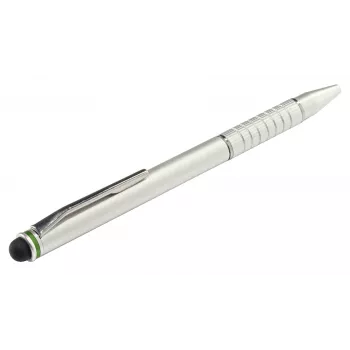 Leitz Stylus 2-in-1 pildspalva un skārienpildspalva sudraba krāsā
