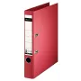 Leitz 10080025 ringmappe A4 sarkana