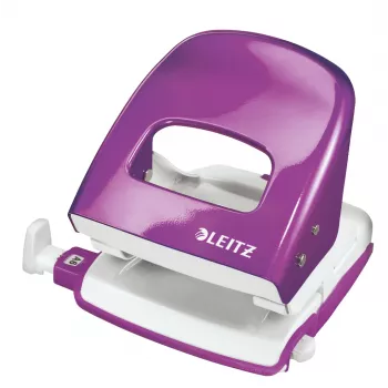 Leitz NeXXt WOW 5008 Metāla caurumotājs 2 caurumi / 30 lapām, Purpura, Metāls