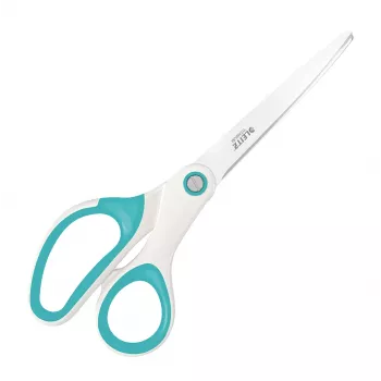 Leitz WOW Titanium biroja šķēres 205 mm, taisns griezums, zili baltas
