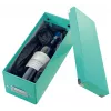 Leitz Click & Store WOW CD glabāšanas kaste, tirkīza, kartons, 143 mm, 352 mm, 136 mm, 440 g
