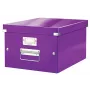 Leitz Click & Store WOW vidēja izmēra uzglabāšanas kaste, violeta, kartons, 16.7 L, 281 mm, 200 mm, 265 x 335 x 188 mm