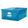 Leitz Click & Store WOW Lielā Uzglabāšanas Kaste, Zila, Kartons, 1.28 kg