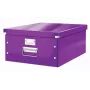 Leitz Click & Store WOW Lielā Uzglabāšanas Kaste, Violeta, Kartons, 1.28 kg