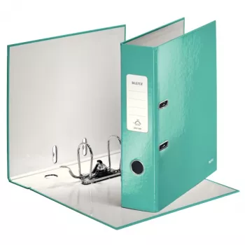 Leitz Lever Arch File 180° WOW POB/Laminēts A4/80mm, A4, Kartons, Tirkīzs, 600 lapas, 80 g/m², 8 cm