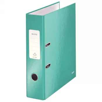 Leitz Lever Arch File 180° WOW POB/Laminēts A4/80mm, A4, Kartons, Tirkīzs, 600 lapas, 80 g/m², 8 cm