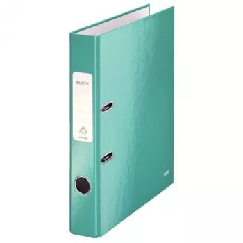 Leitz Lever Arch File 180° WOW POB/Laminēts A4/50mm, A4, Kartons, Tirkīzs, 350 lapas, 80 g/m², 5 cm