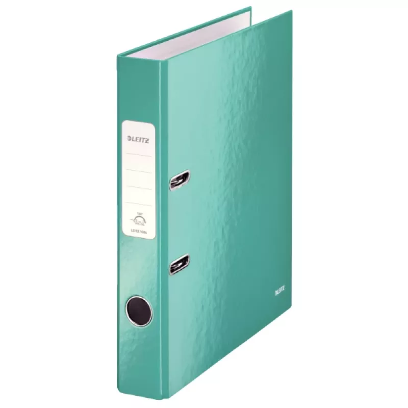 Leitz Lever Arch File 180° WOW POB/Laminēts A4/50mm, A4, Kartons, Tirkīzs, 350 lapas, 80 g/m², 5 cm