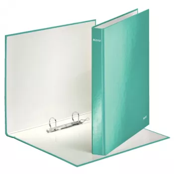 Leitz Ringbinder WOW Laminēts A4+ 2DR/25mm, A4, Kartons, Zils, Balts, 250 lapas, 80 g/m²