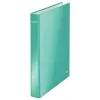 Leitz Ringbinder WOW Laminēts A4+ 2DR/25mm, A4, Kartons, Zils, Balts, 250 lapas, 80 g/m²