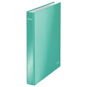 Leitz Ringbinder WOW Laminēts A4+ 2DR/25mm, A4, Kartons, Zils, Balts, 250 lapas, 80 g/m²