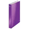 Leitz Ringbinder WOW Laminēts A4+ 2DR/25mm, violets/balts