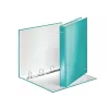 Leitz Ringbinder WOW Laminēts A4+ 4DR/25mm, metālisks tirkīzzils