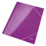 Leitz 3-Atloku Mape WOW Card/POB A4, Violeta, PP