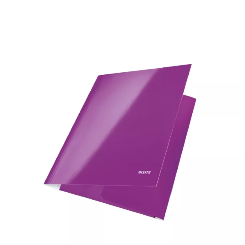 Leitz 3-Atloku Mape WOW Card/POB A4, Violeta, PP