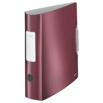Leitz Lever Arch mape 180° Active Style PP A4/80mm, sarkana