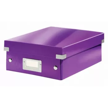Leitz Organizer Box Click & Store WOW Mazā, Violeta, Kartons, 600 g