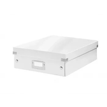Leitz Click & Store WOW Medium Organizēšanas Kaste, Balta, Kartons, 880 g