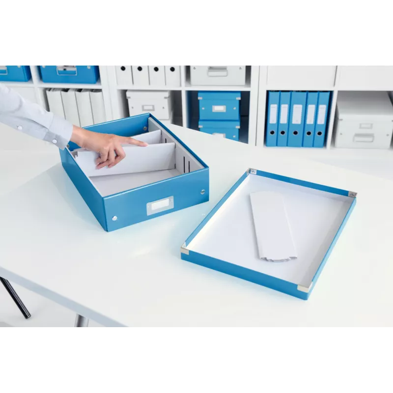 Leitz Click & Store WOW Medium Organizer Box, Zila, Kartons, 880 g