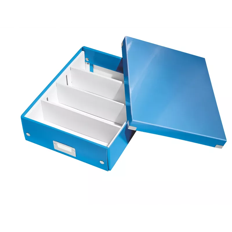 Leitz Click & Store WOW Medium Organizer Box, Zila, Kartons, 880 g