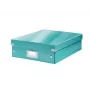 Leitz Click & Store WOW Vidēja Organizatora Kaste, Zila, Kartons, 880 g