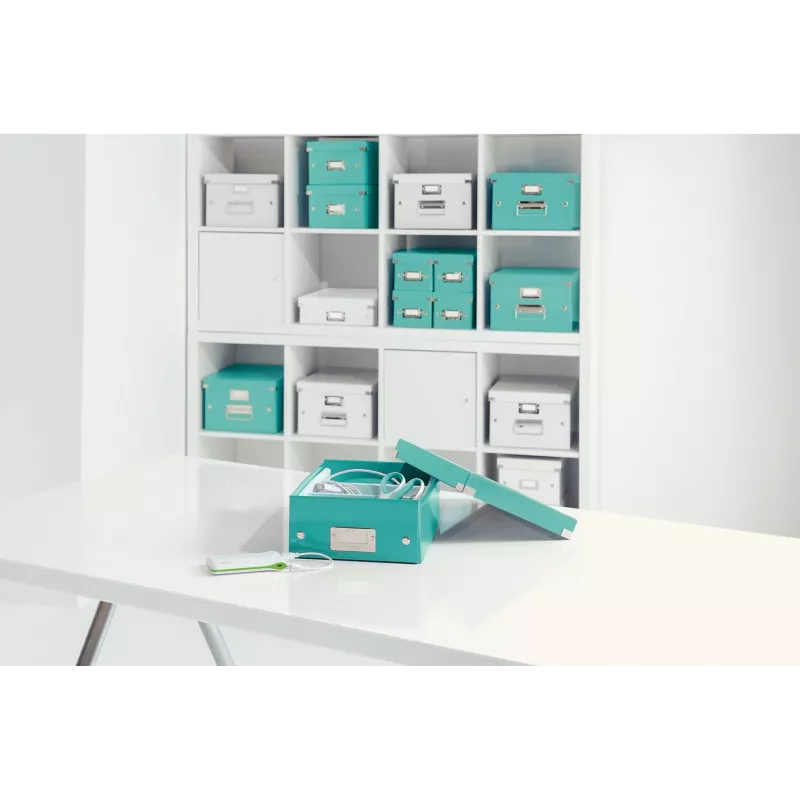 Leitz Click & Store WOW Vidēja Organizatora Kaste, Zila, Kartons, 880 g