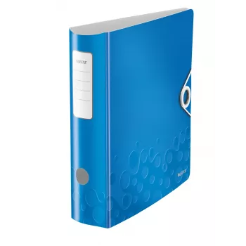 Leitz Lever Arch File Active PP WOW A4/80mm, A4, Polifoams, Zils, 500 lapas, 80 g/m², 8.2 cm