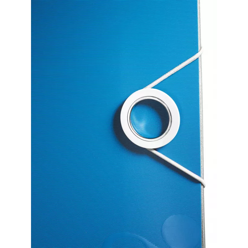 Leitz Lever Arch File Active PP WOW A4/80mm, A4, Polifoams, Zils, 500 lapas, 80 g/m², 8.2 cm