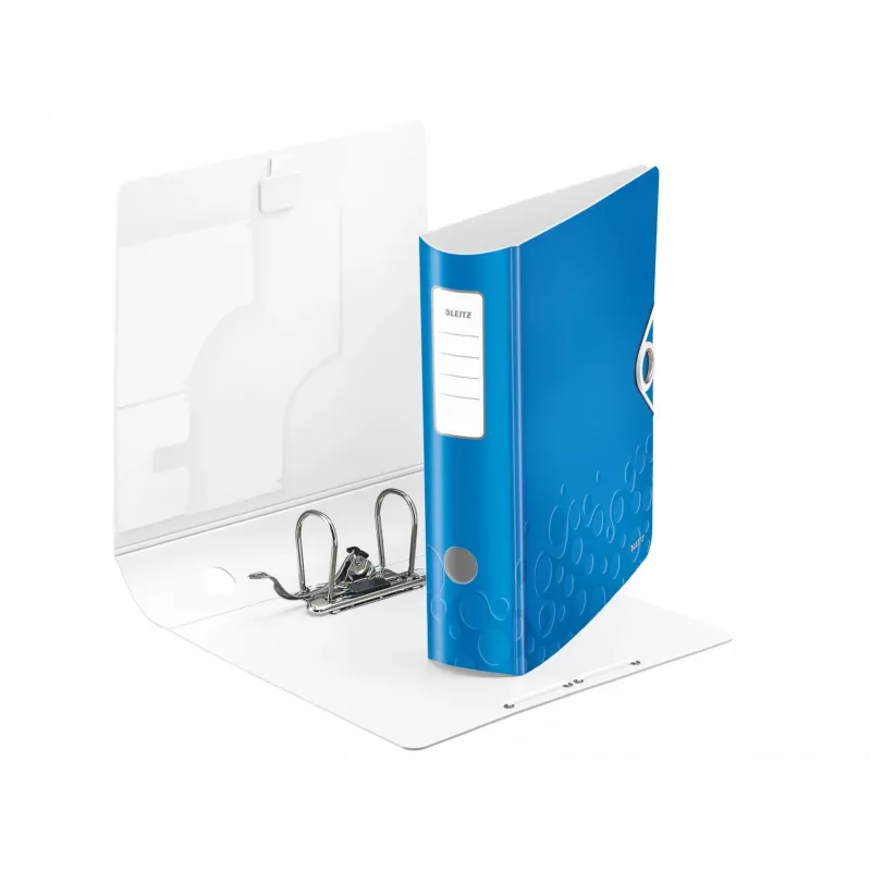 Leitz Lever Arch File Active PP WOW A4/80mm, A4, Polifoams, Zils, 500 lapas, 80 g/m², 8.2 cm