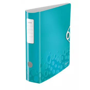Leitz Lever Arch File Active PP WOW A4/80mm, A4, Polifoams, Tirkīza, 500 lapas, 80 g/m², 8.2 cm