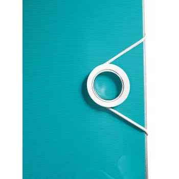 Leitz Lever Arch File Active PP WOW A4/80mm, A4, Polifoams, Tirkīza, 500 lapas, 80 g/m², 8.2 cm
