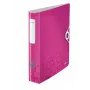 Leitz Lever Arch File Active PP WOW A4/65mm, A4, poliuretāna putas, Roze, 350 lapas, 80 g/m², 6.5 cm