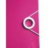 Leitz Lever Arch File Active PP WOW A4/65mm, A4, poliuretāna putas, Roze, 350 lapas, 80 g/m², 6.5 cm