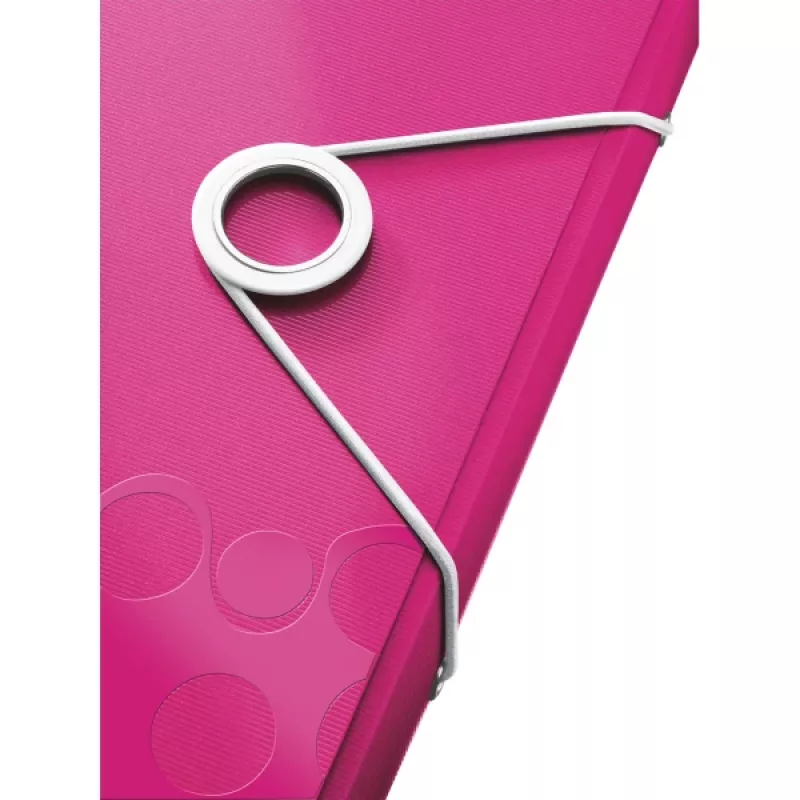 Leitz WOW 3-atloku mape A4 PP rozā
