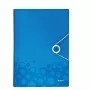 Leitz Project File WOW PP, A4, polipropilēns, zils, 200 loksnēm, 254 mm, 38 mm