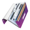 Leitz Project File WOW PP, A4, polipropilēns, violets, 200 loksnes, 254 mm, 38 mm