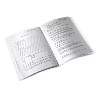 Leitz Display Book WOW PP 20 kabatiņas, Metālisks, Rozā, PVC, A4