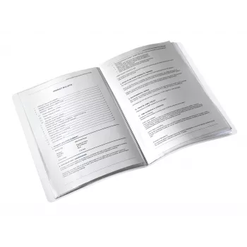 Leitz Display Book WOW PP 20 kabatiņas, zils, metālisks